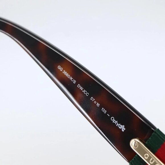 GUCCI Sunglasses plastic Brown Auth 143200V - Picture 11 of 11
